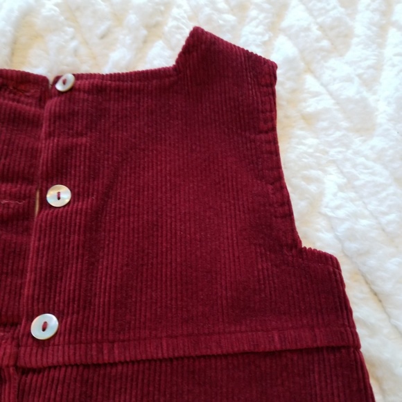 Papo d'Anjo Size 6 Years Girl Corduroy Dress - Picture 2 of 8